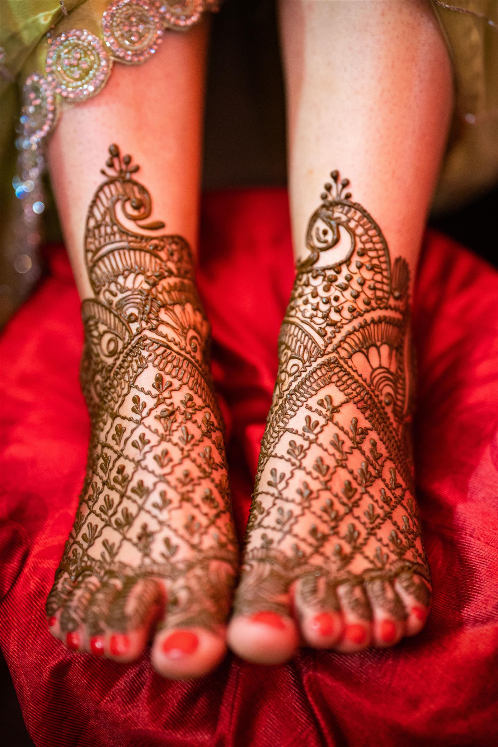 Bridal mehndi design