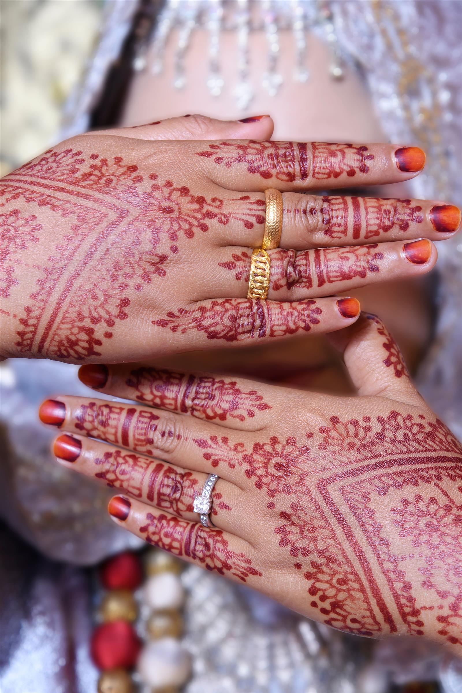 Bridal mehndi design