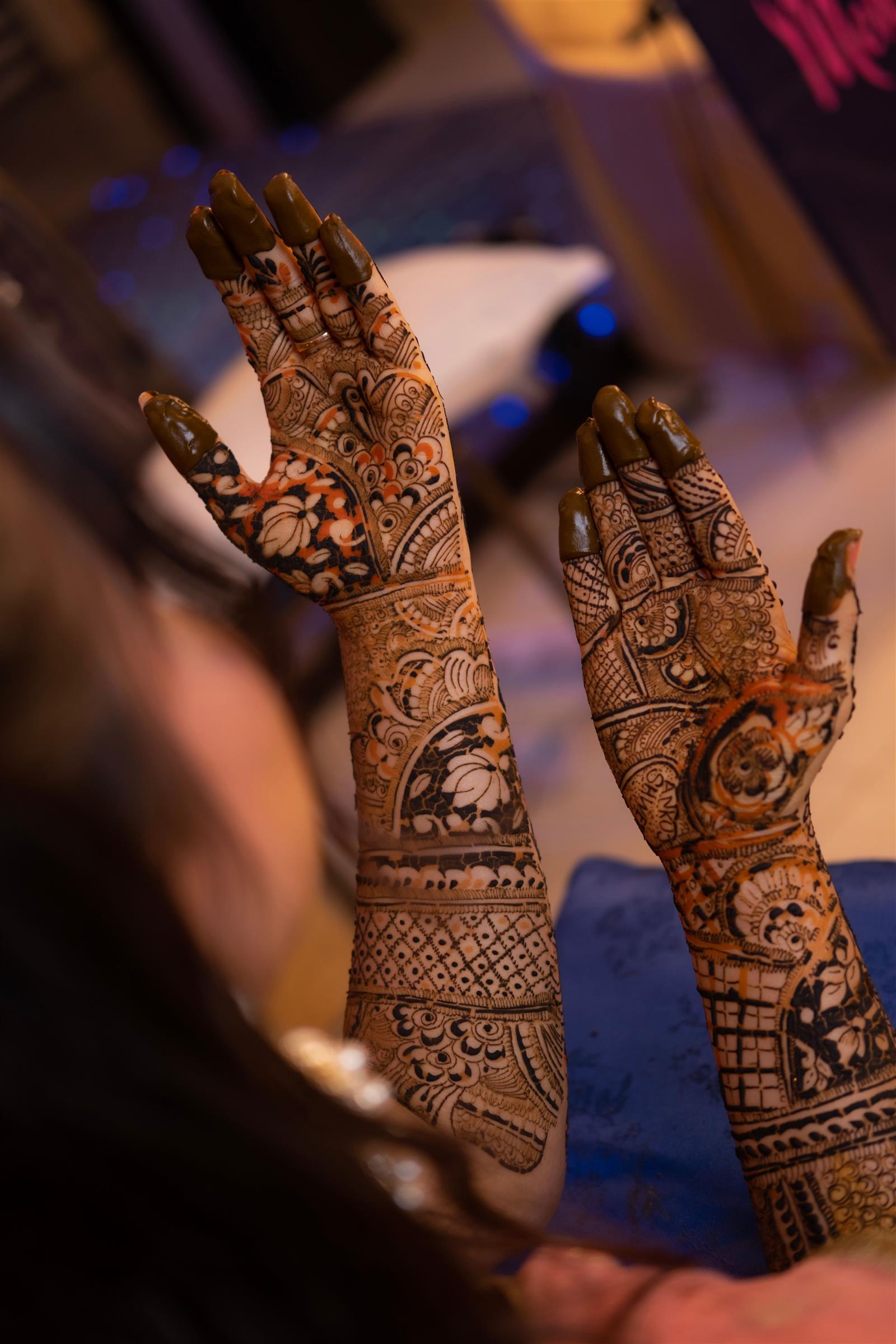 Bridal mehndi design