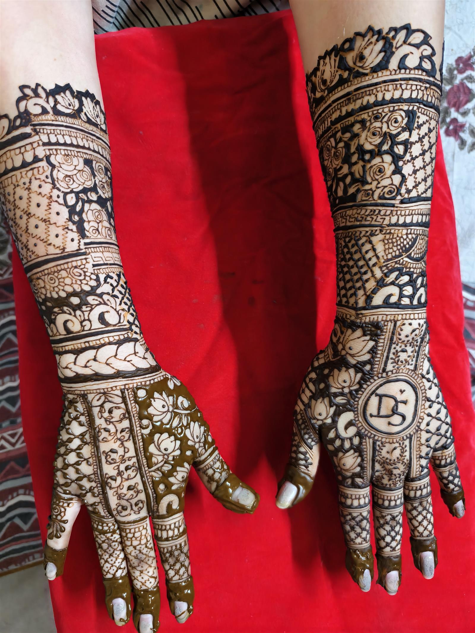Bridal mehndi design
