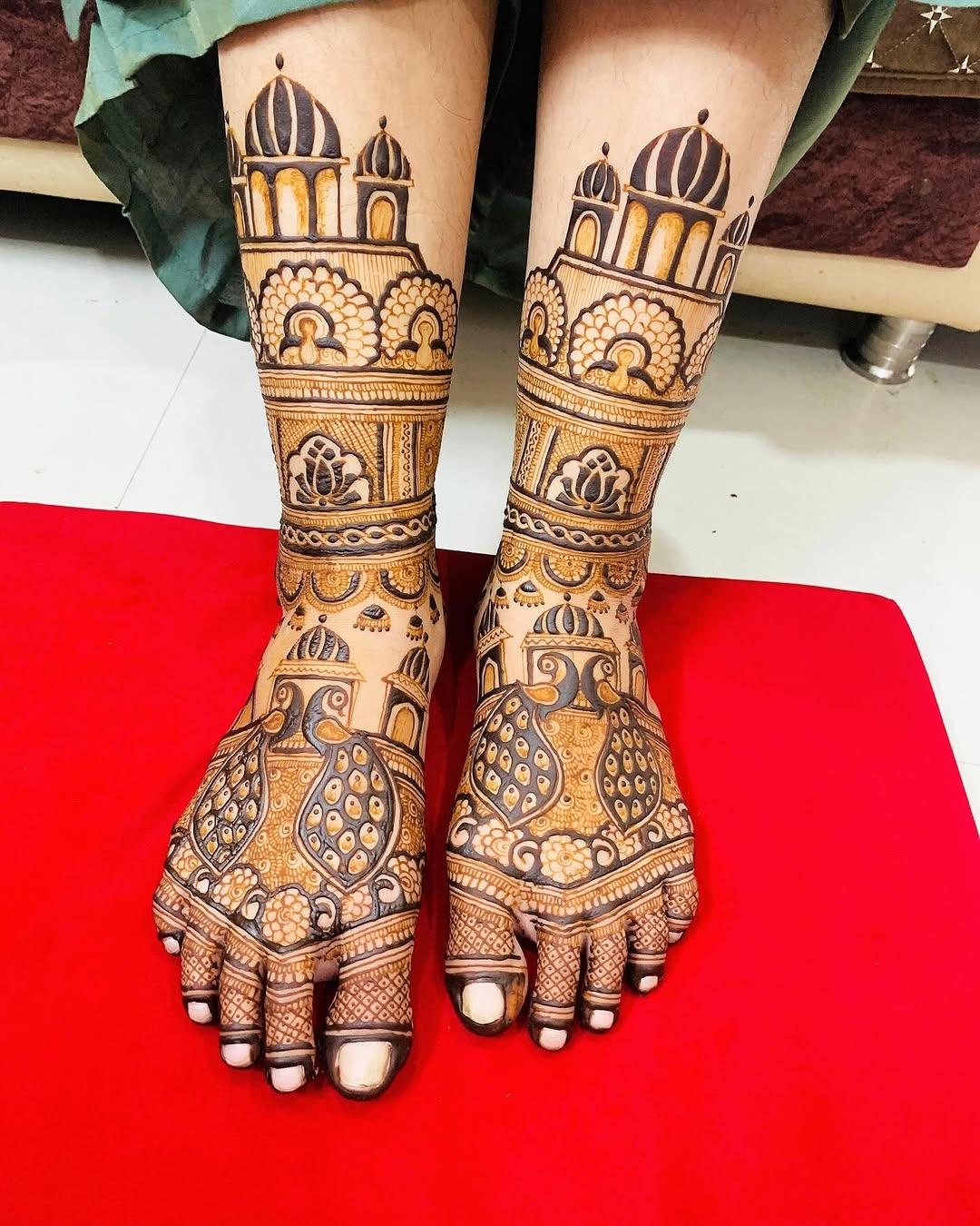 Bridal mehndi design