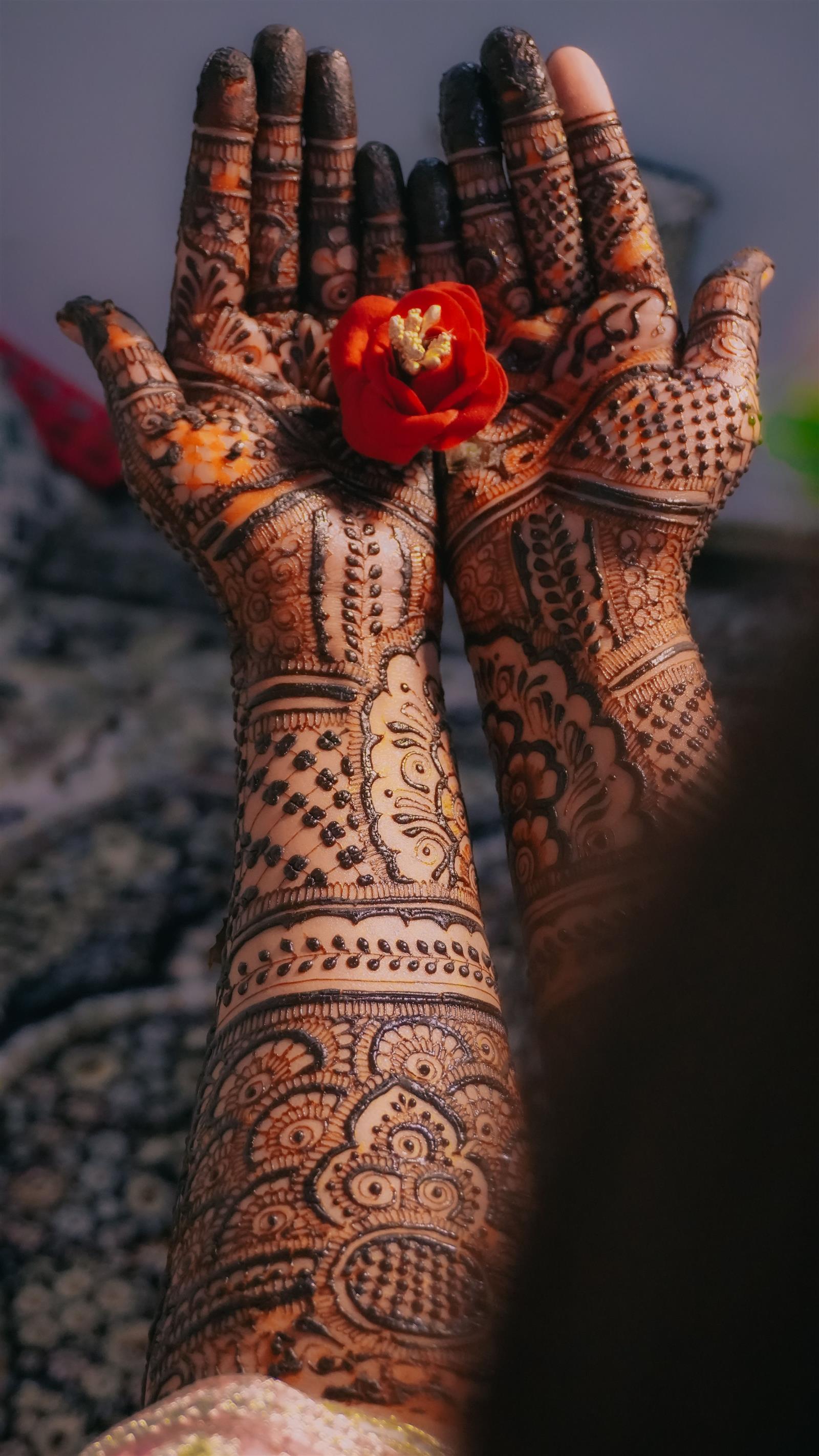 Festival mehndi design